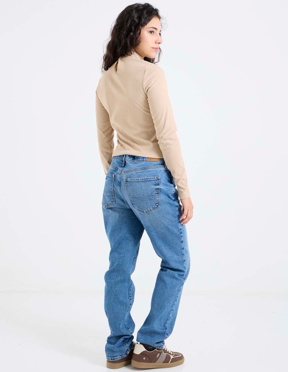 Jeans straight para mujer