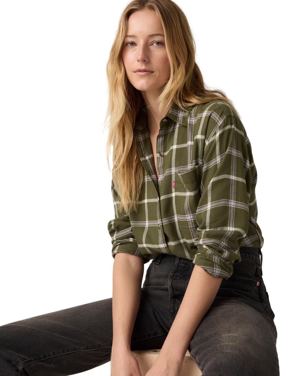 Blusa Levi's manga larga para mujer