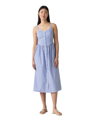 Vestido midi casual para mujer