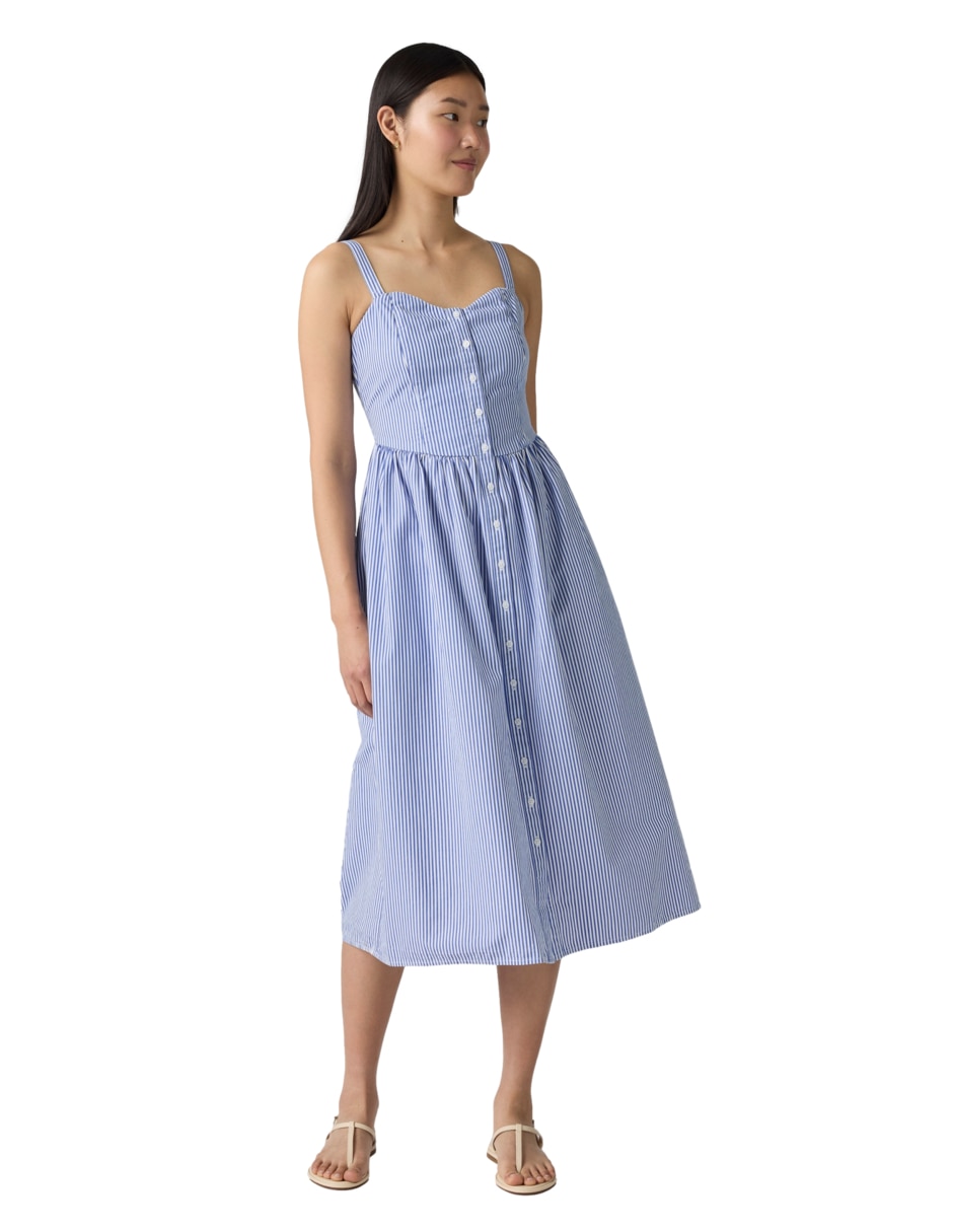 Vestido midi casual para mujer