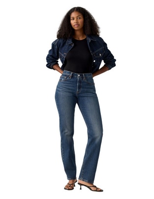 Jeans relajado 501 curve cold summer para mujer