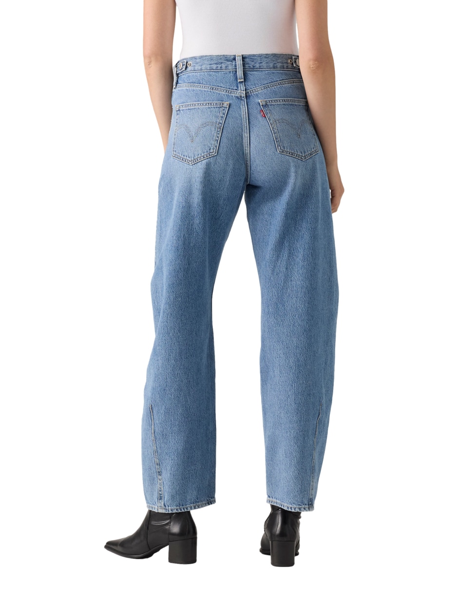 Jeans barrel cinch barrel let love in para mujer 4