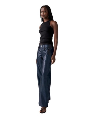 Jeans loose superlow luminous night para mujer