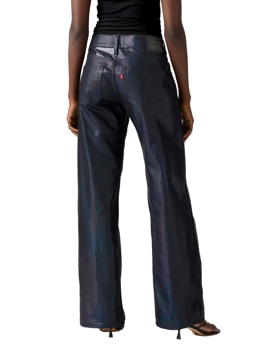 Jeans loose superlow luminous night para mujer