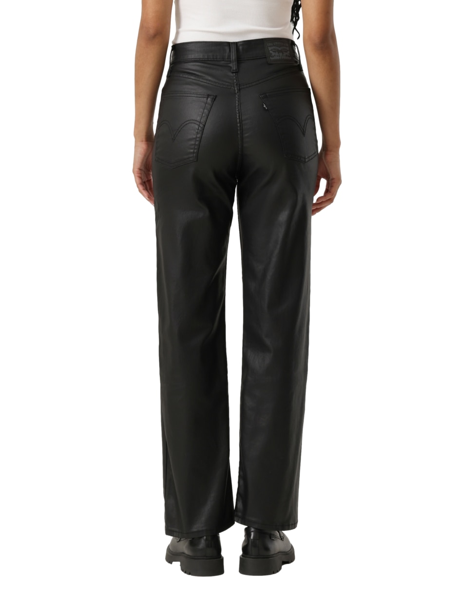 Jeans straight Levi's Ribcage Str Ankle Zip Nd para mujer