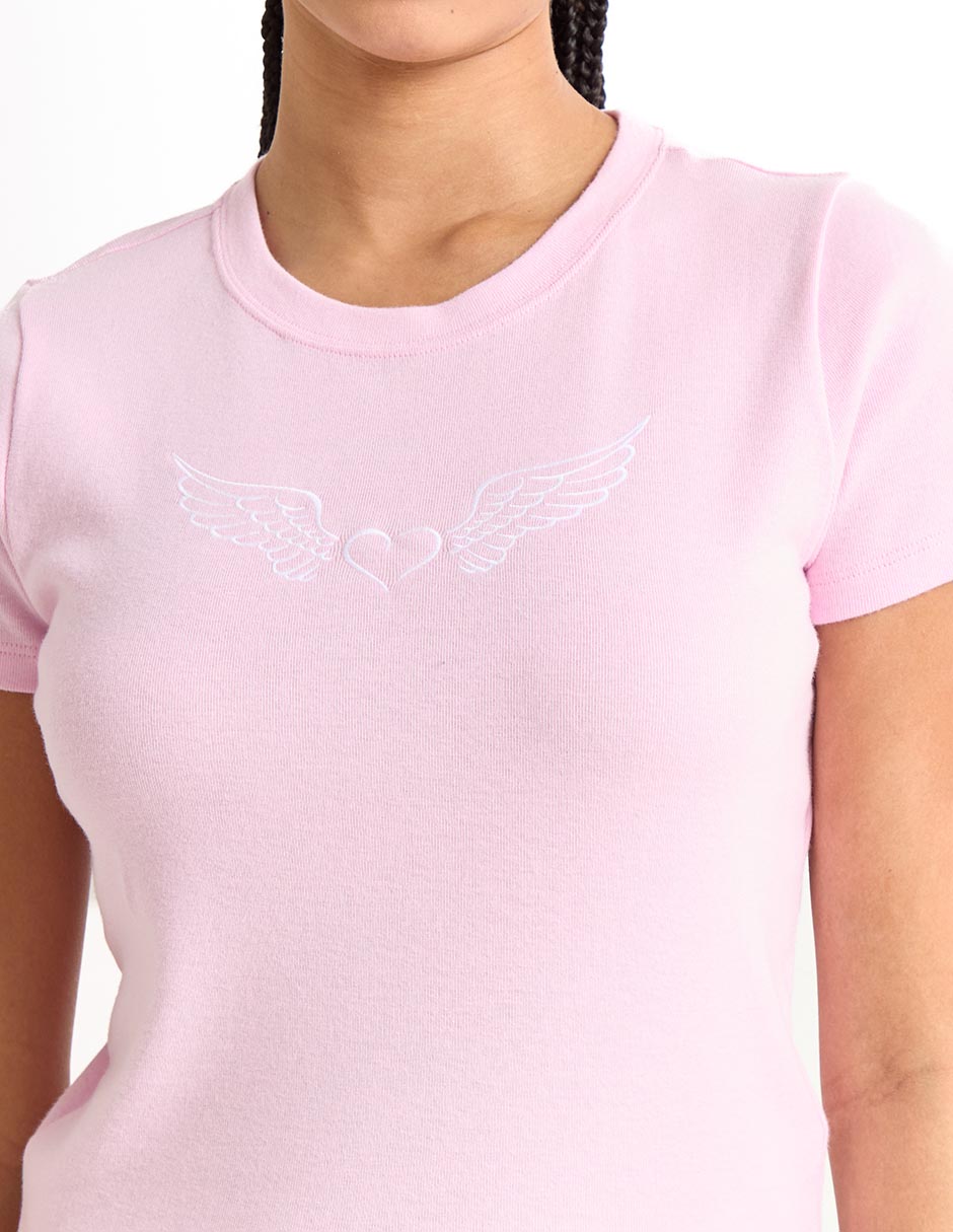 Blusa manga corta para mujer 4