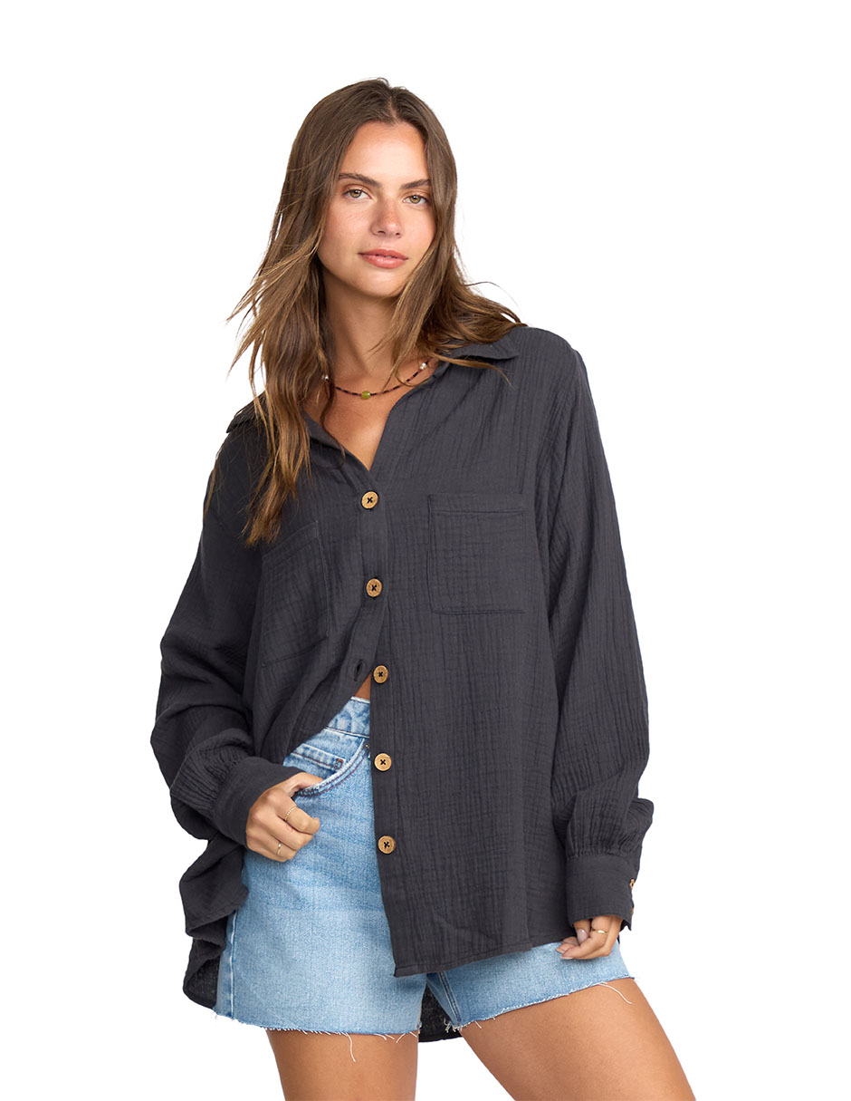 Camisa manga larga para mujer 6