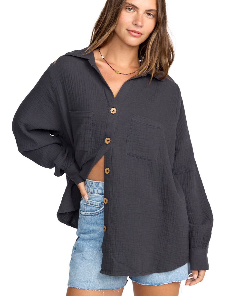 Camisa manga larga para mujer 7