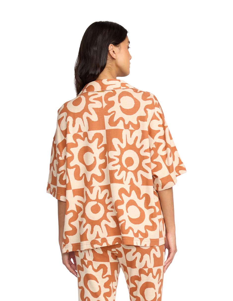 Blusa manga corta para mujer 3