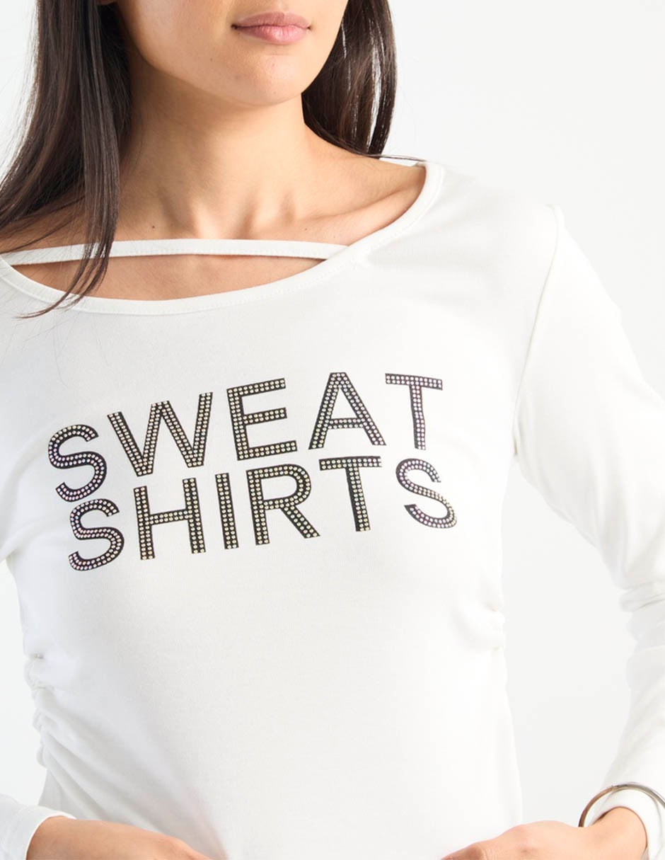 Blusa manga larga para mujer 7