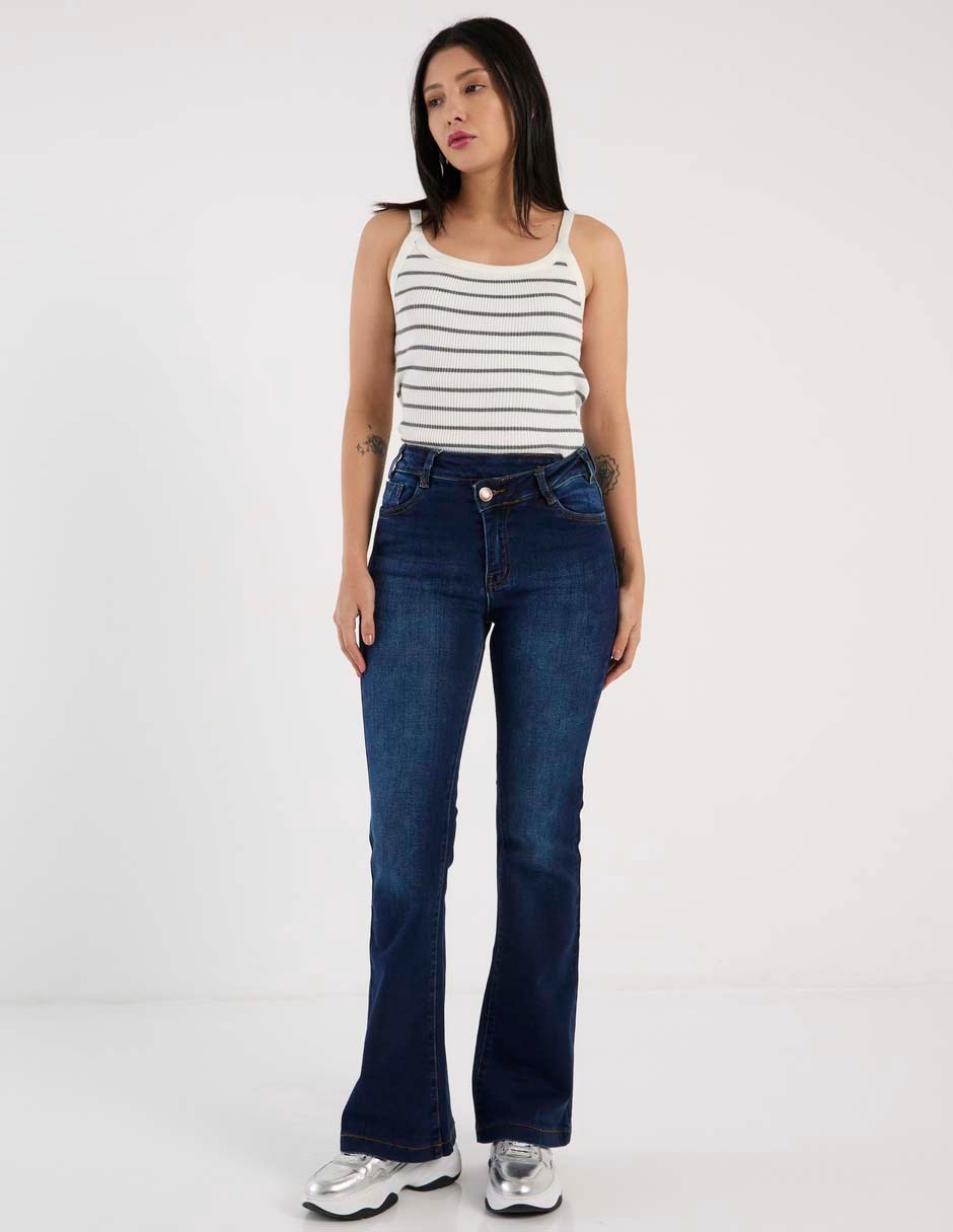 Jeans flare para mujer 6