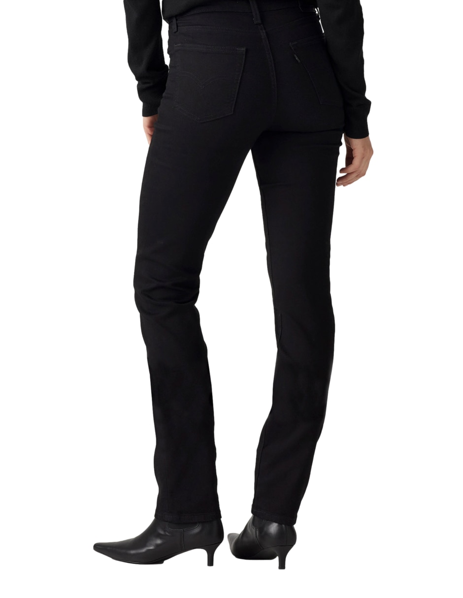 Jeans straight 724 high rise midnight gaze para mujer 4