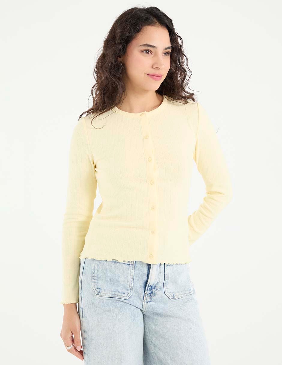 Blusa manga larga para mujer 1