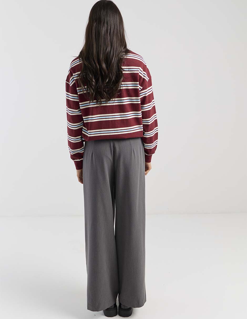 Pantalón coulotte amplio para mujer 4