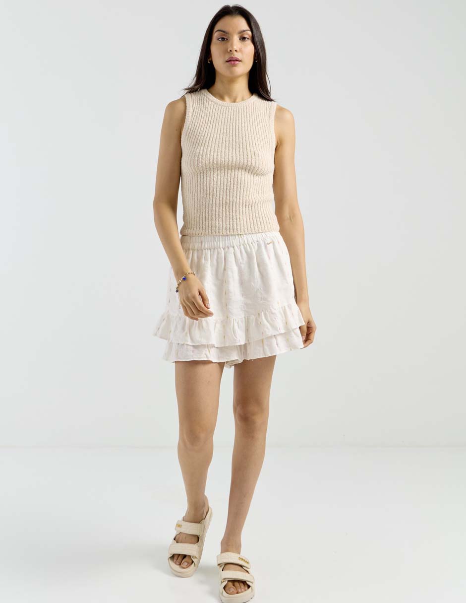 Top That'S It cuello redondo escote regular