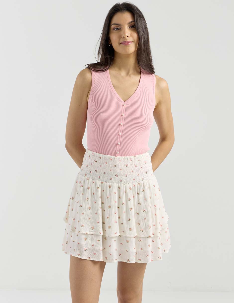 Top escote v