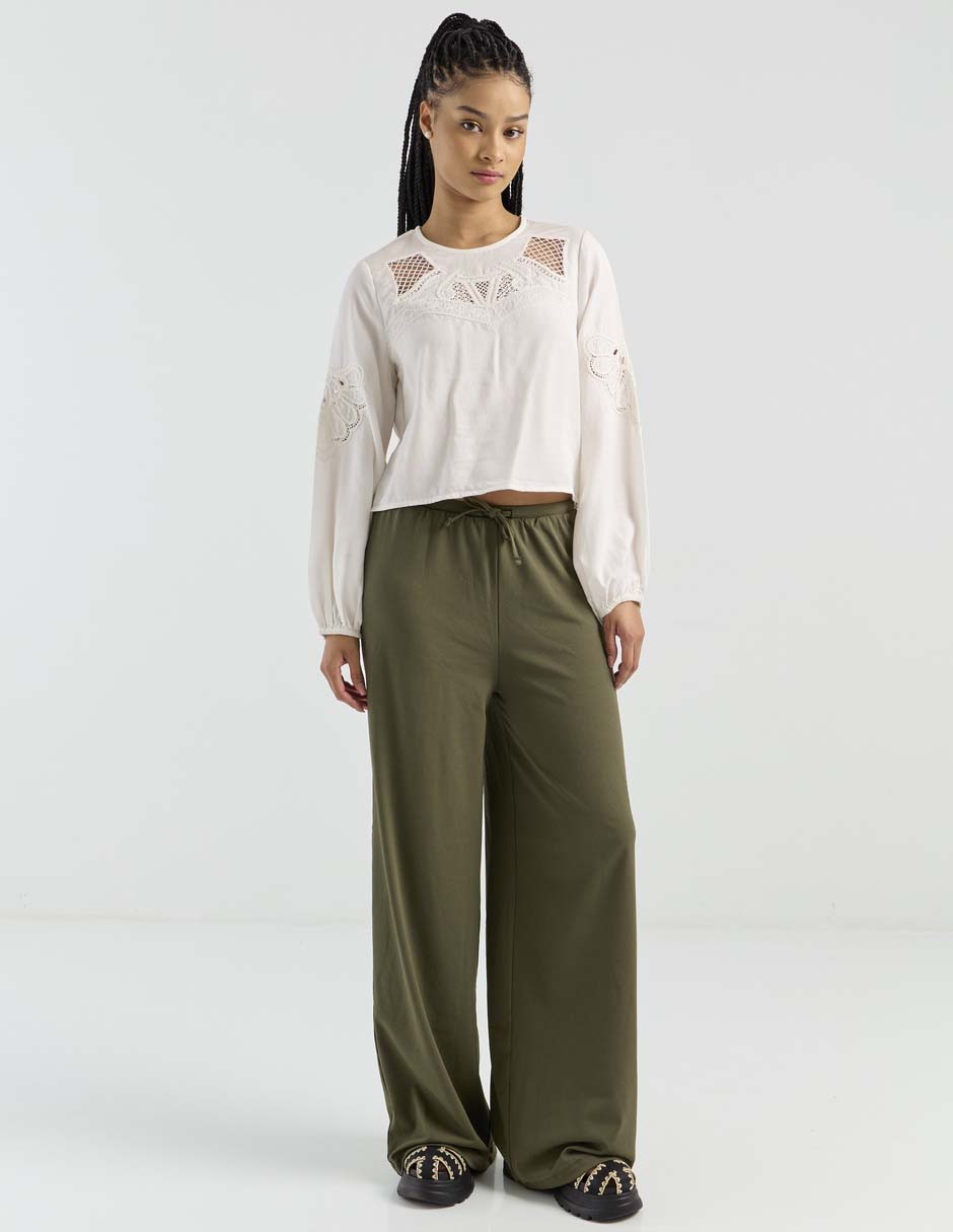 Blusa manga larga para mujer 6