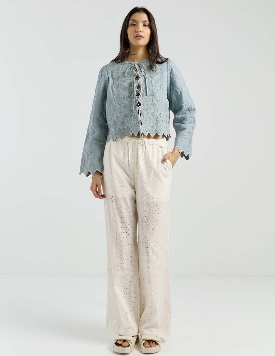 Pantalón relaxed regular para mujer