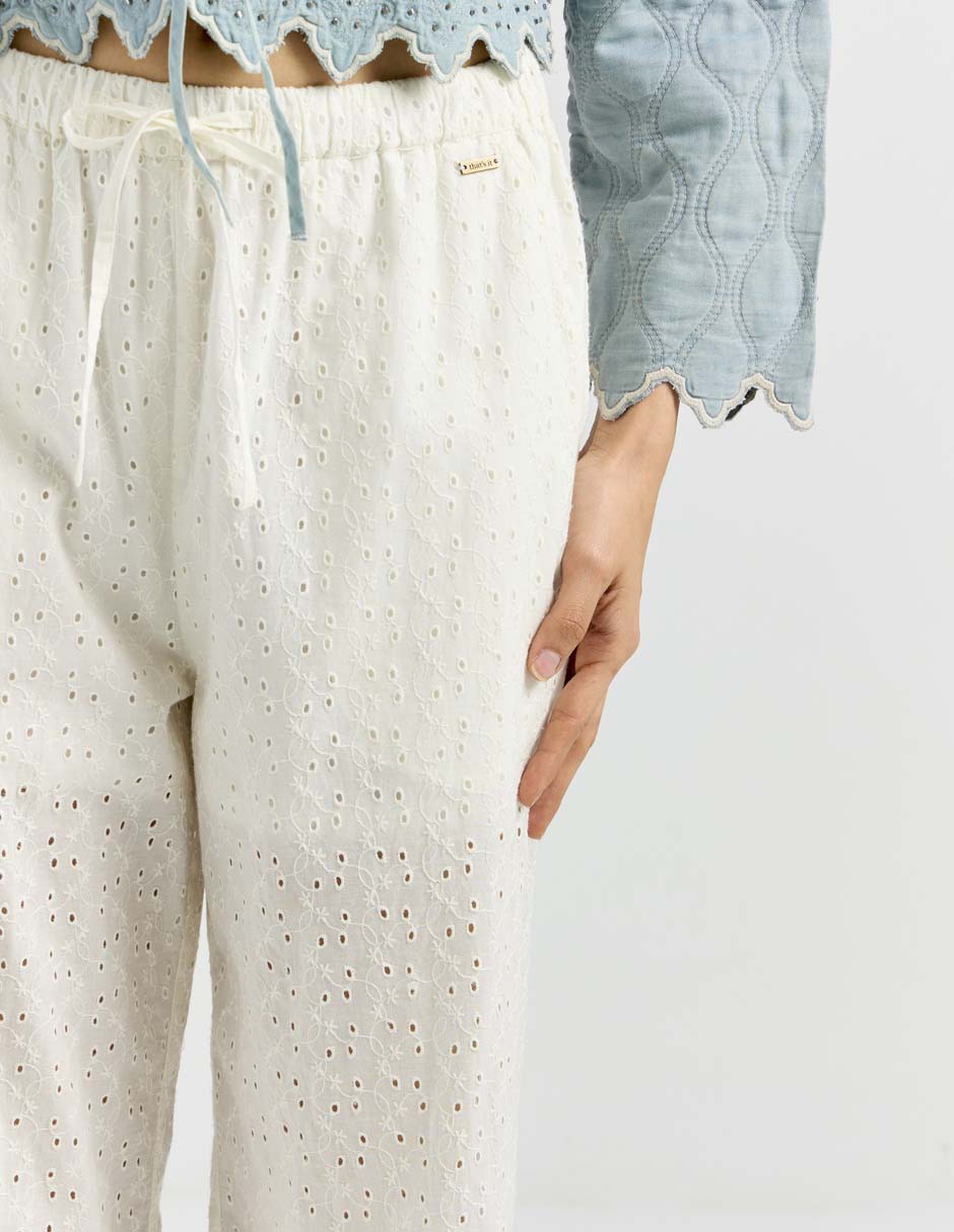Pantalón relaxed regular para mujer