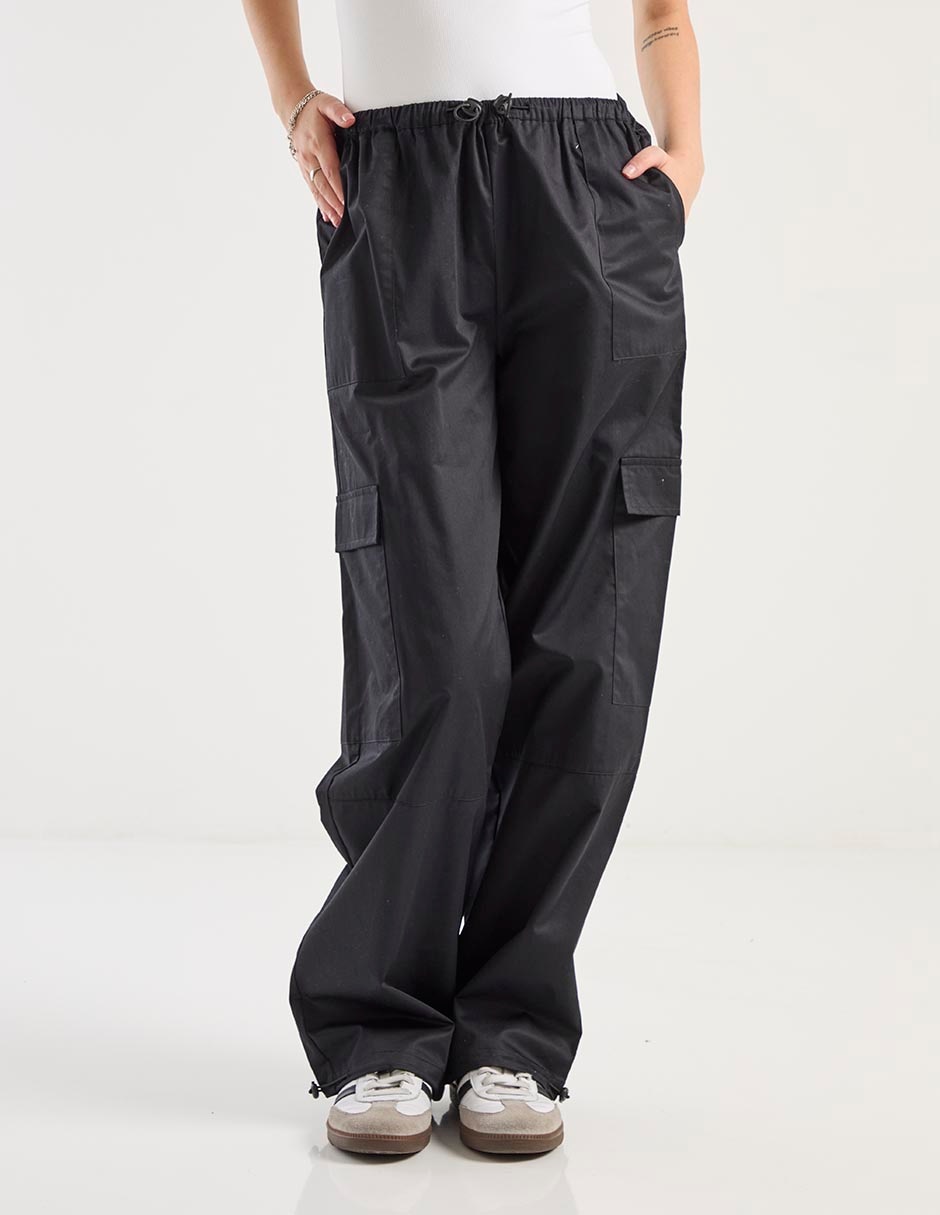 Pantalón cargo wide leg para mujer