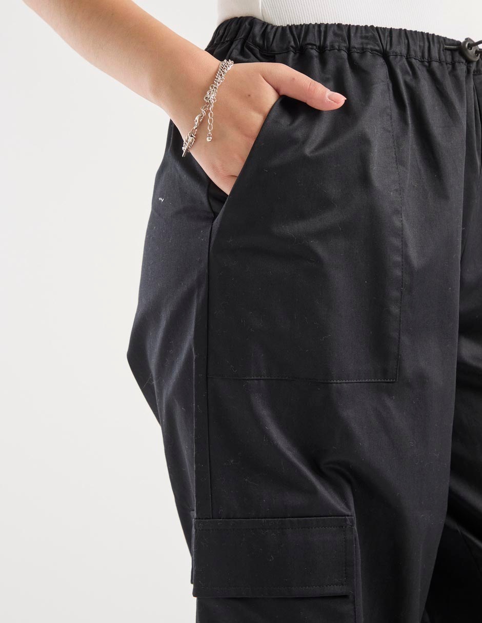 Pantalón cargo wide leg para mujer 2