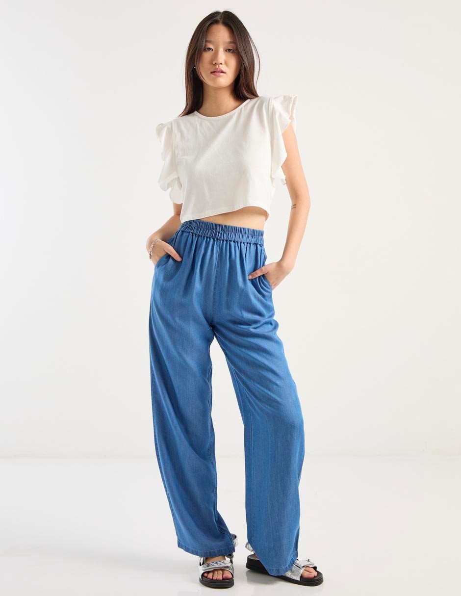 Pantalón amplio para mujer 6