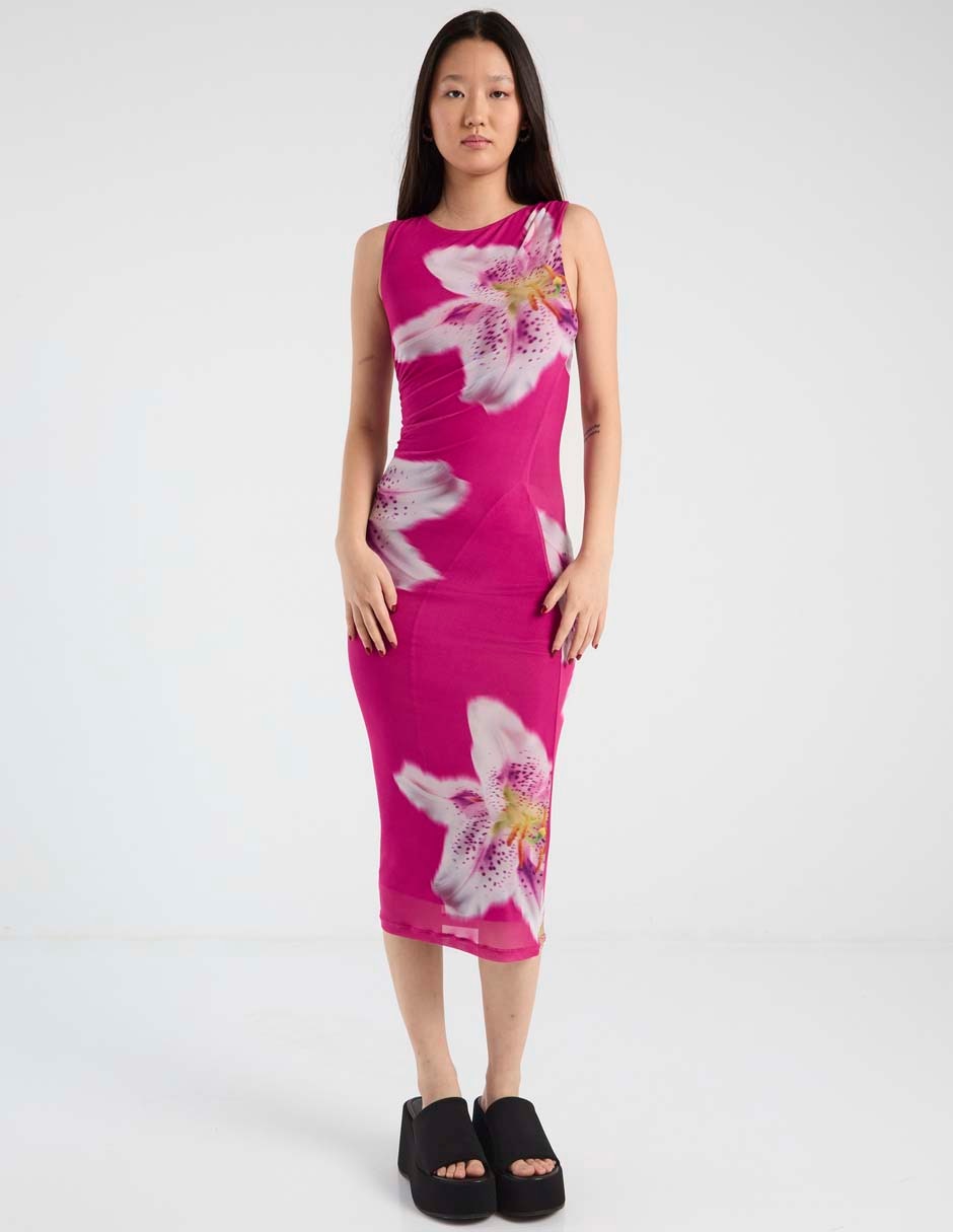 Vestido midi casual That's It para mujer