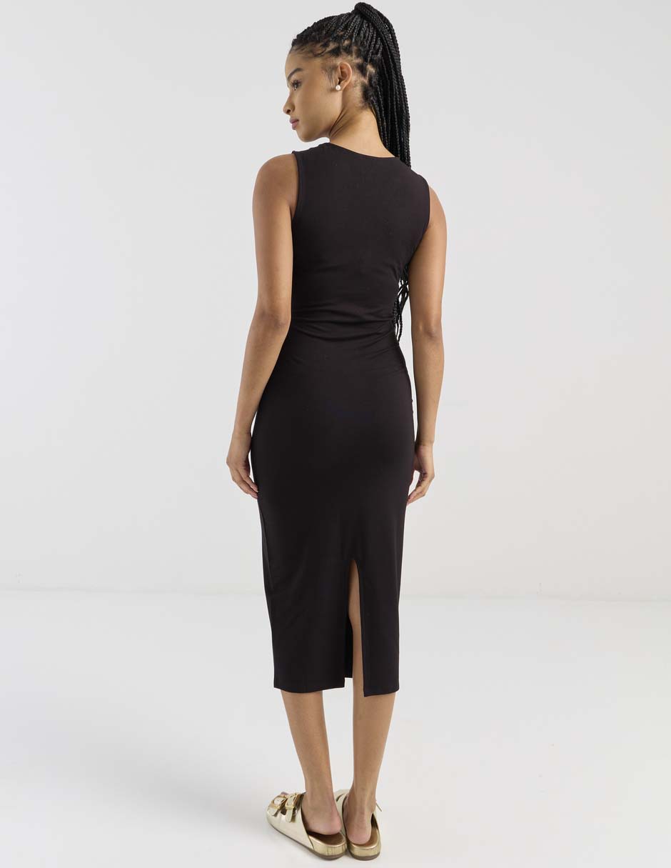 Vestido midi casual para mujer