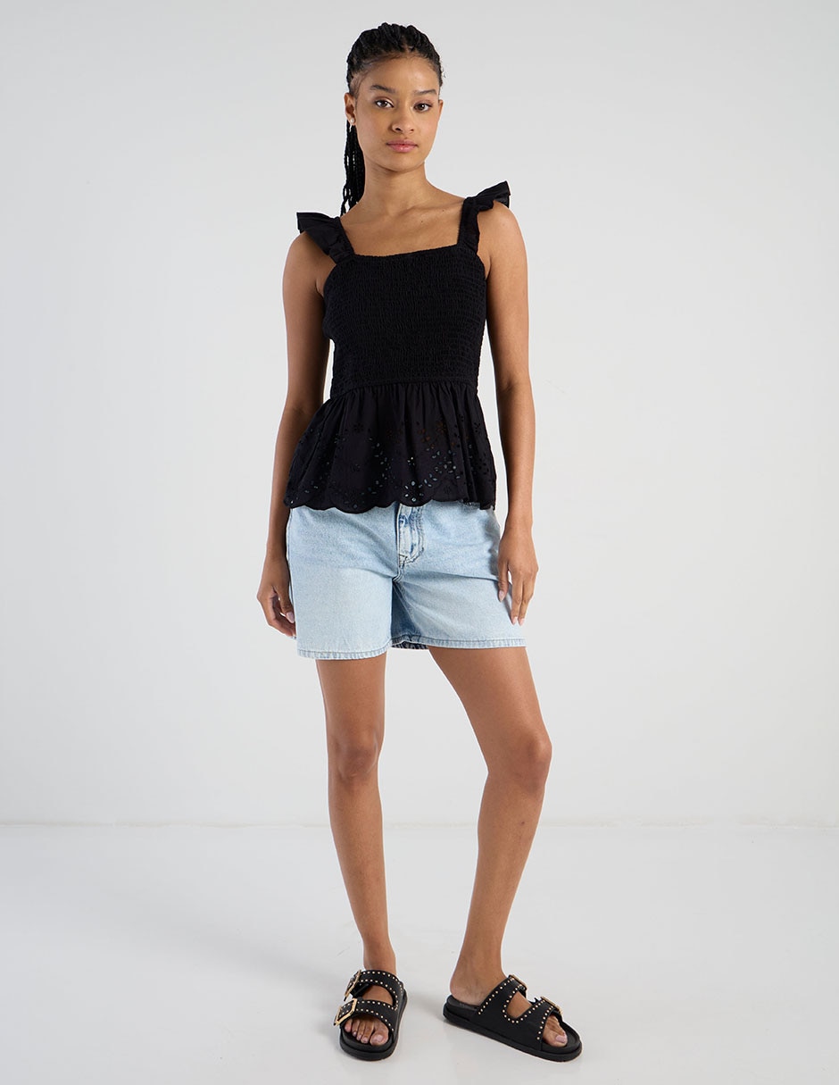 Short de mezclilla para mujer 2