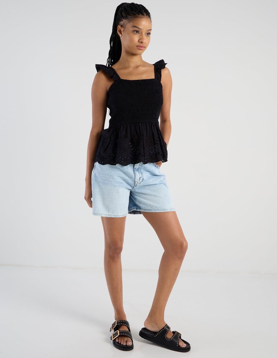 Short de mezclilla para mujer 3