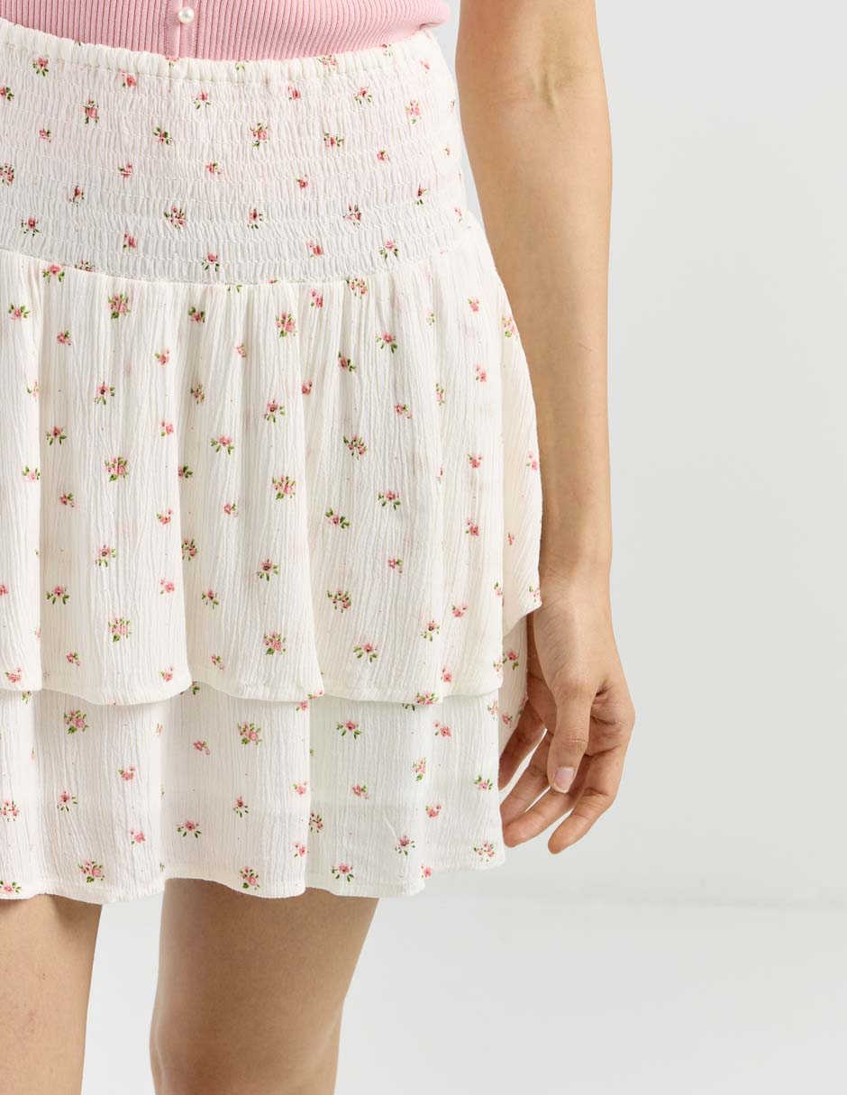 Falda mini a la cintura 7