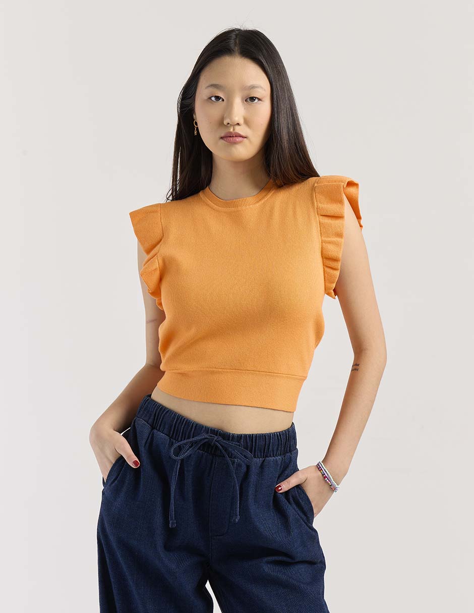 Blusa manga corta para mujer 1