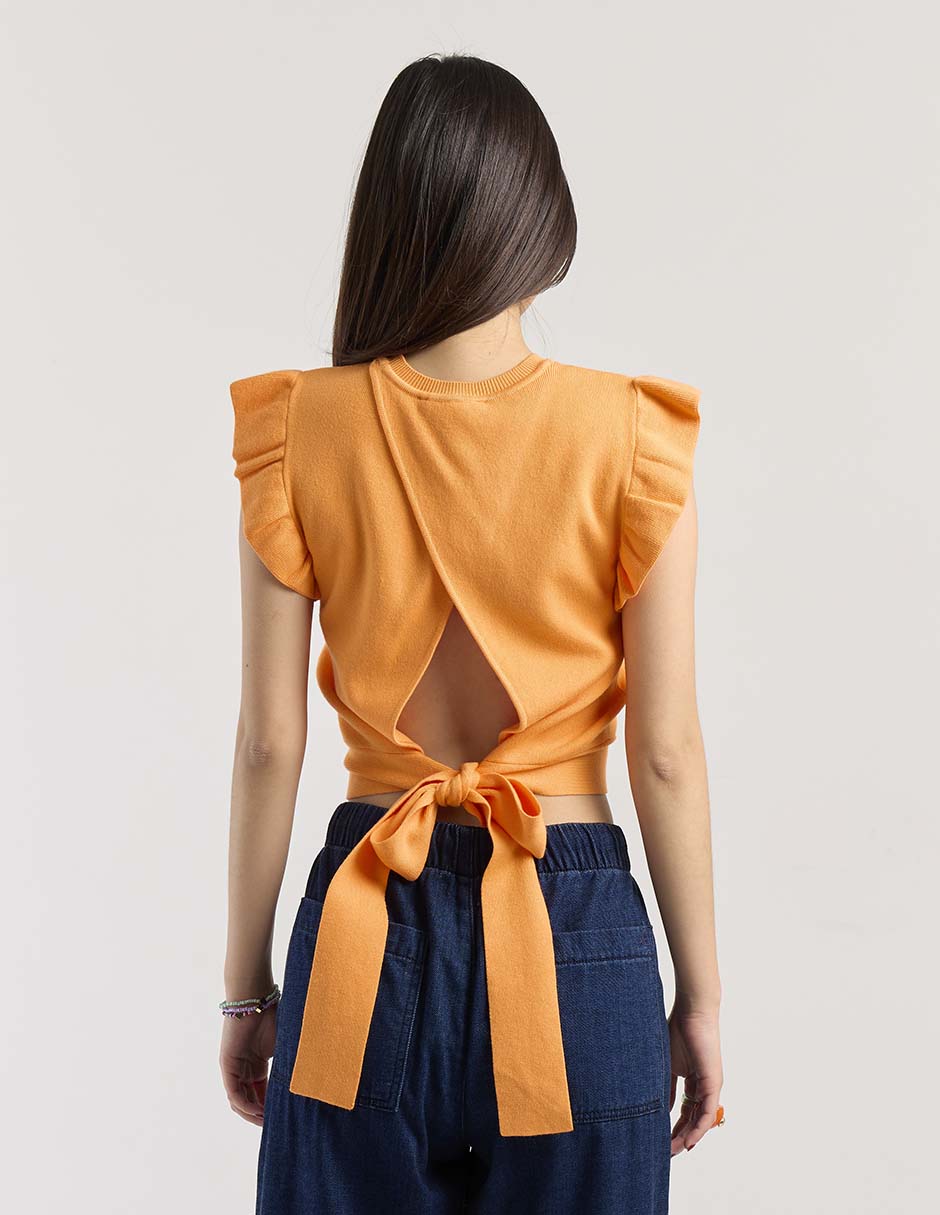 Blusa manga corta para mujer 5