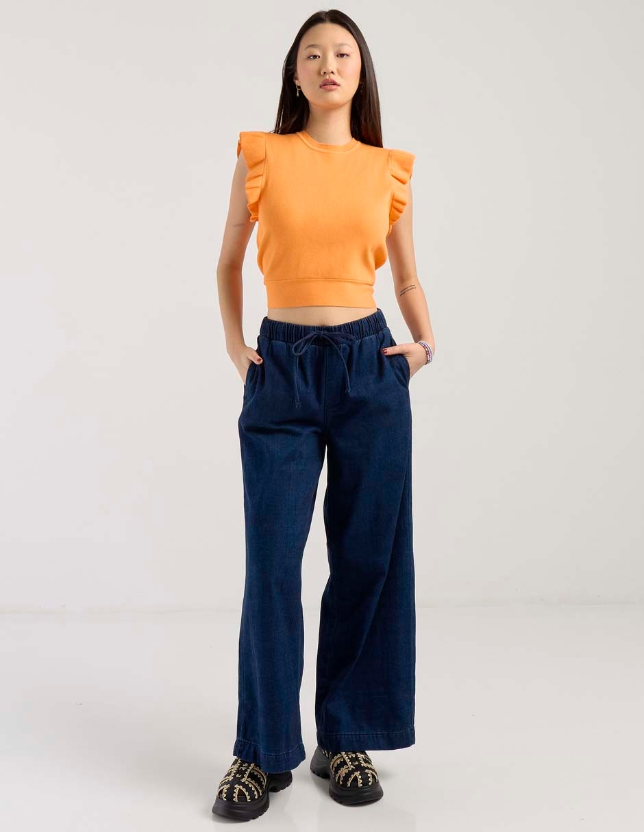 Blusa manga corta para mujer 6