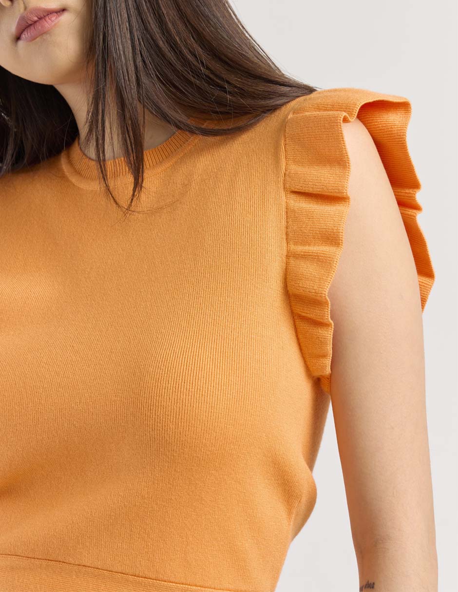 Blusa manga corta para mujer 7