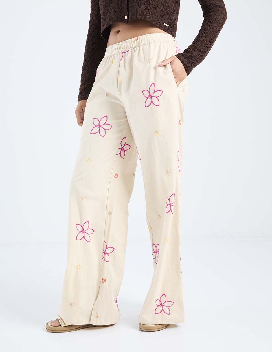 Pantalón relaxed amplio para mujer 8