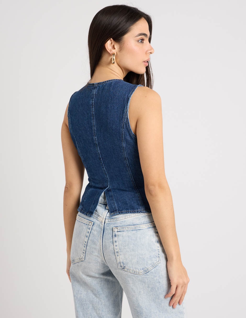 Chaleco de algodón para mujer 2
