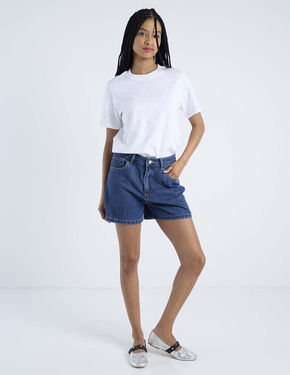 Short de mezclilla para mujer 2