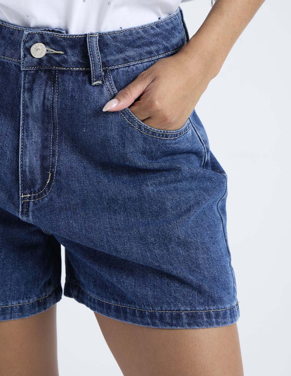 Short de mezclilla para mujer 4