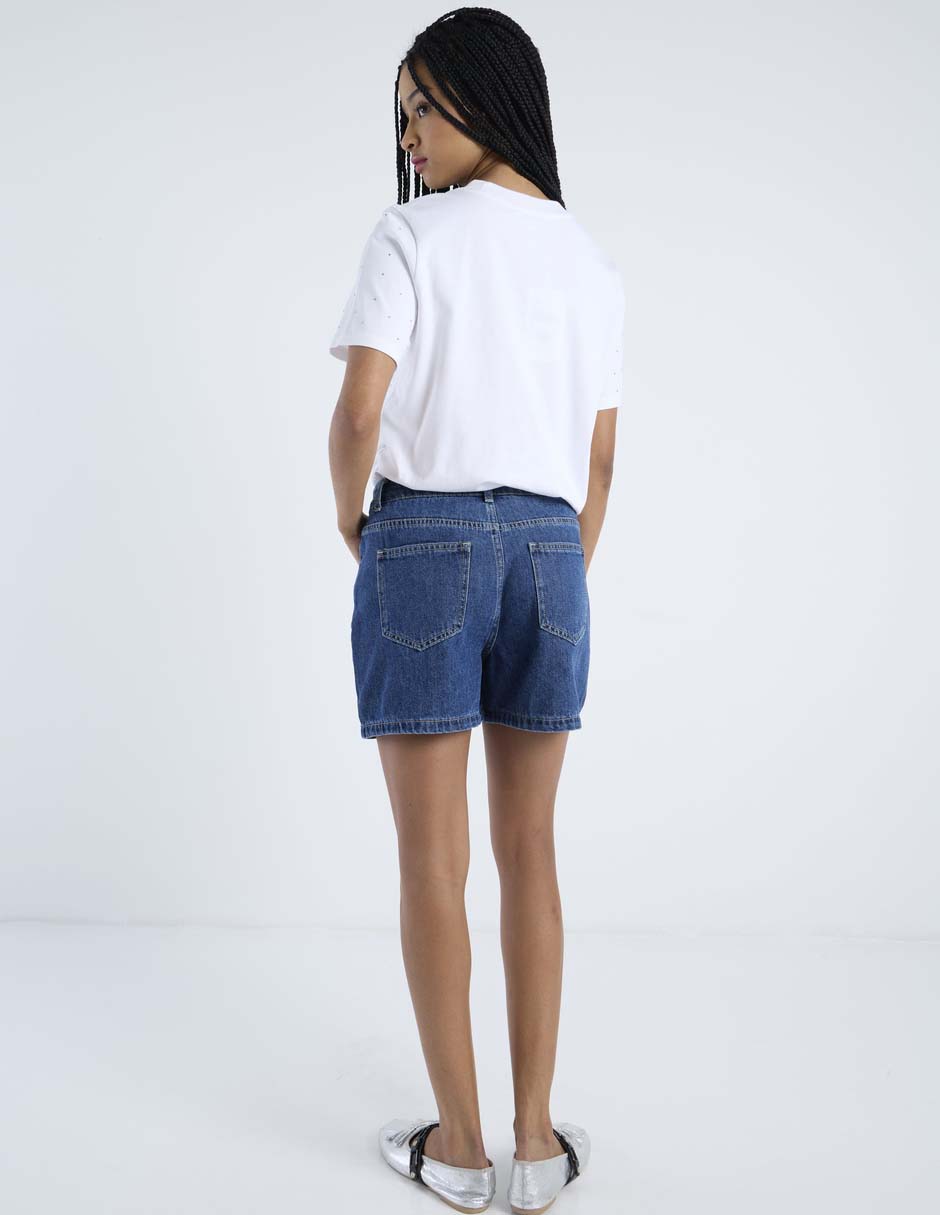 Short de mezclilla para mujer 6