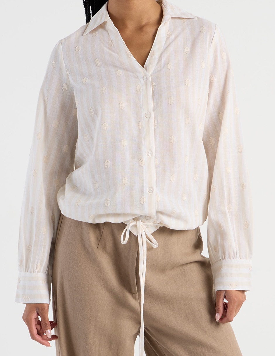 Blusa manga larga para mujer 2