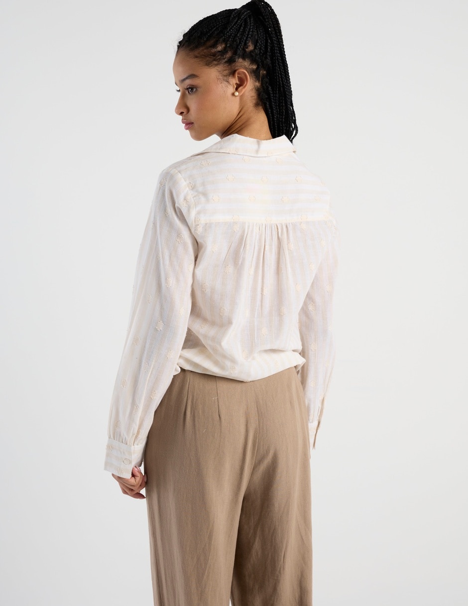 Blusa manga larga para mujer 6
