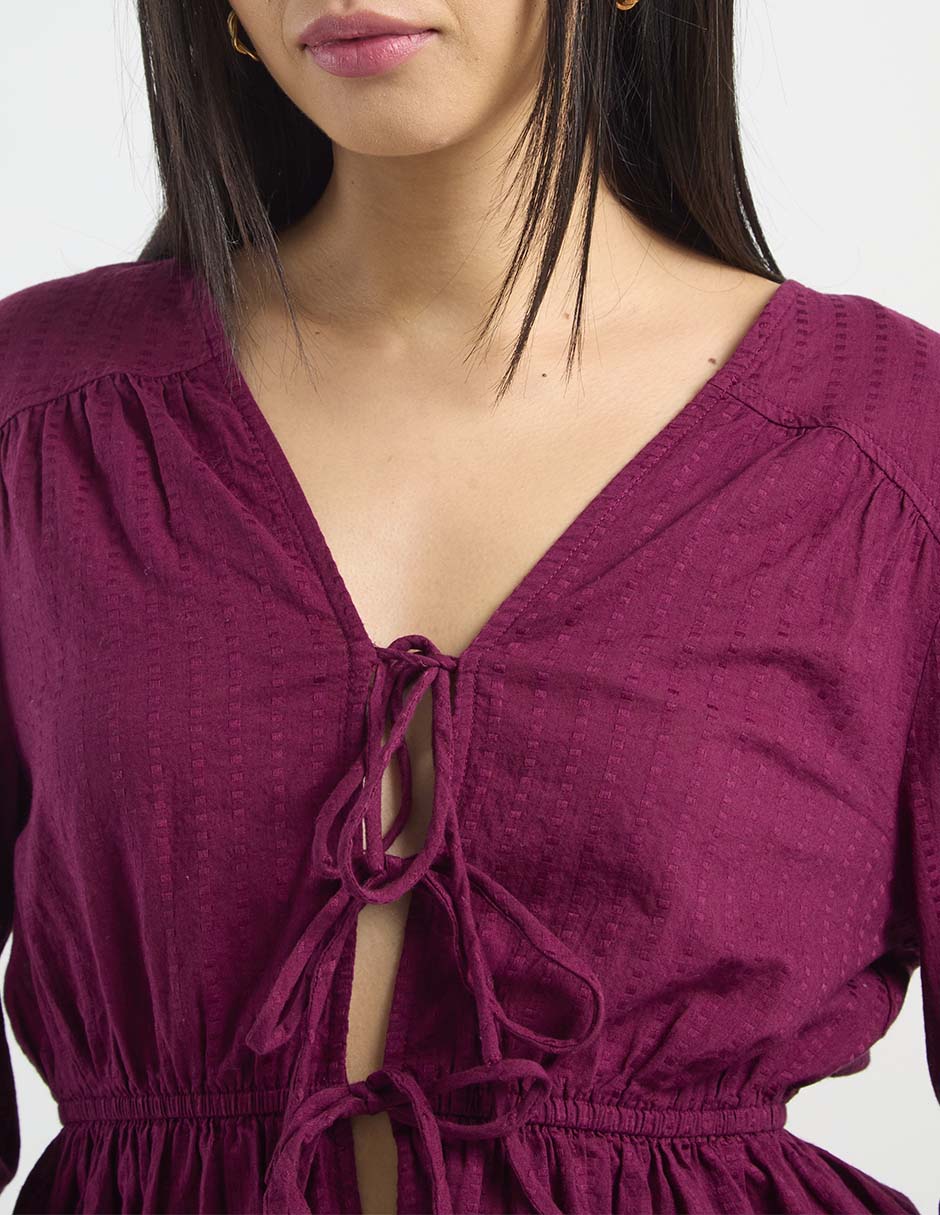 Blusa manga larga para mujer 9