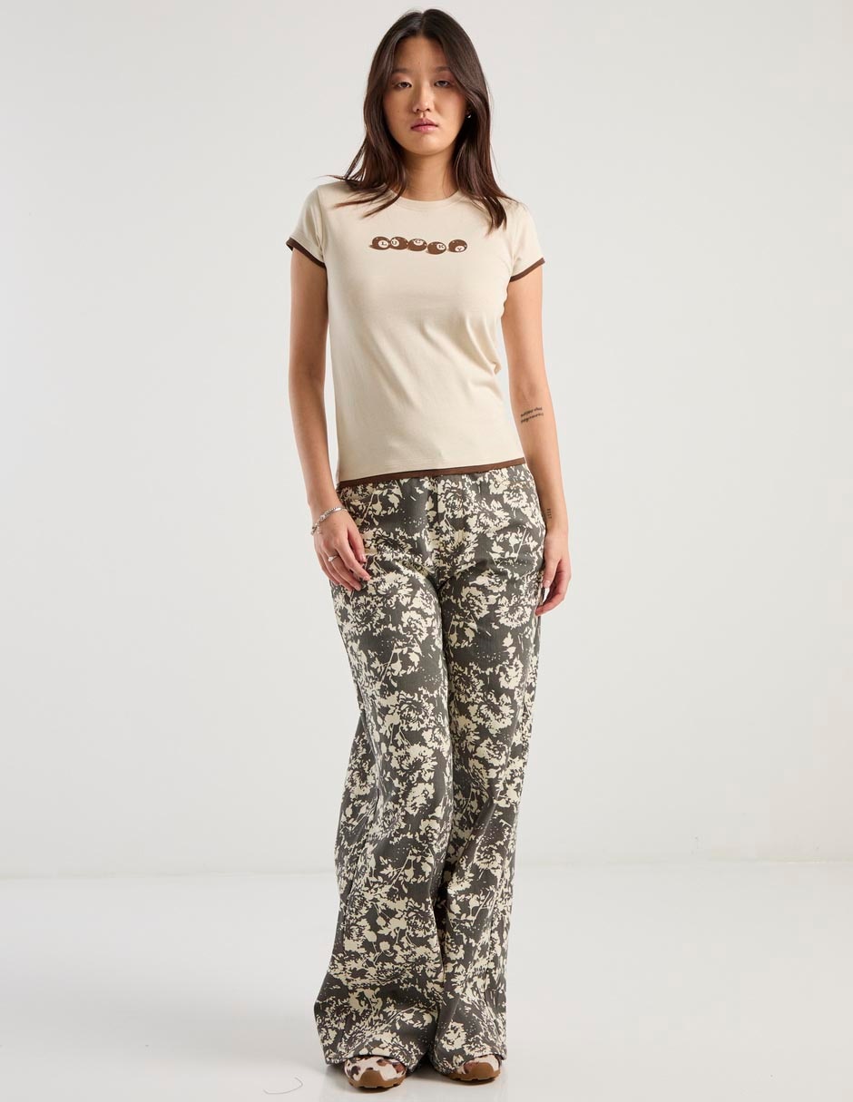 Playera manga corta That's It cuello redondo para mujer