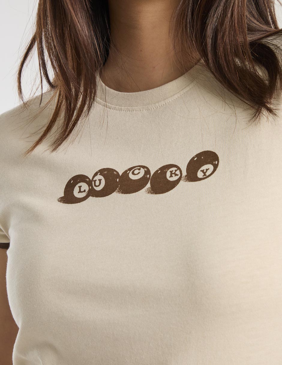 Playera manga corta That's It cuello redondo para mujer