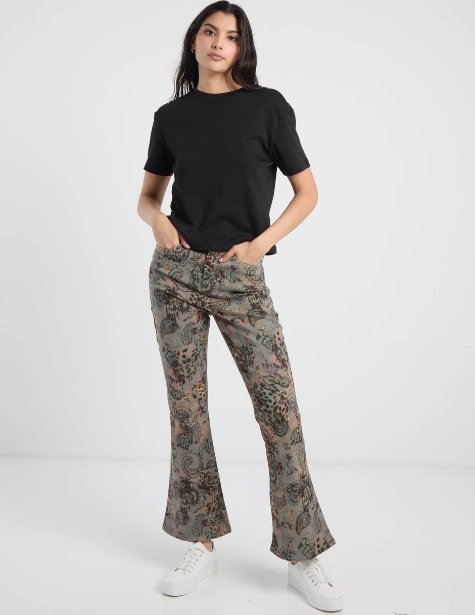 Jeans flare skinny para mujer 3