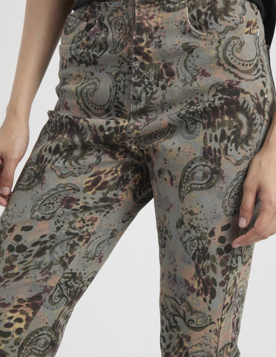 Jeans flare skinny para mujer 4