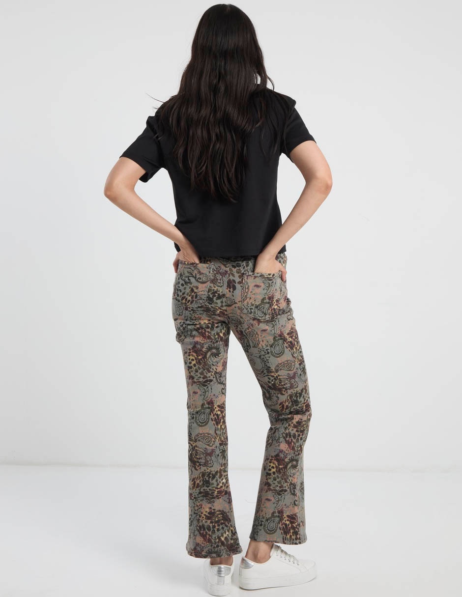 Jeans flare skinny para mujer 6