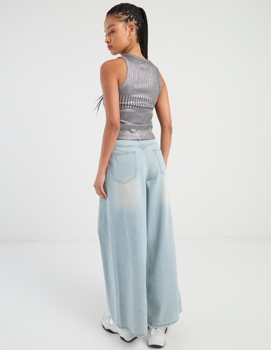 Jeans wide leg para mujer 6
