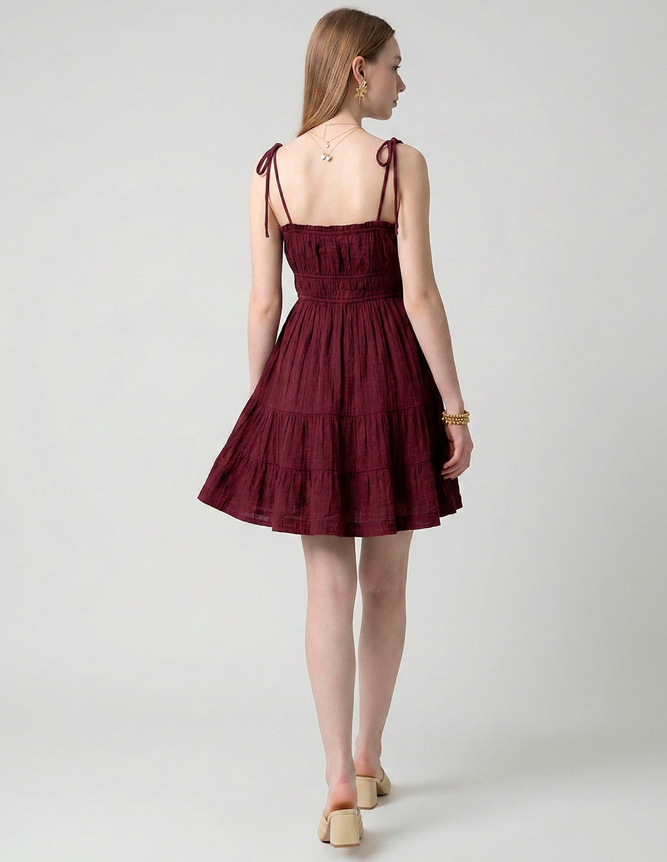 Vestido corto casual para mujer 2